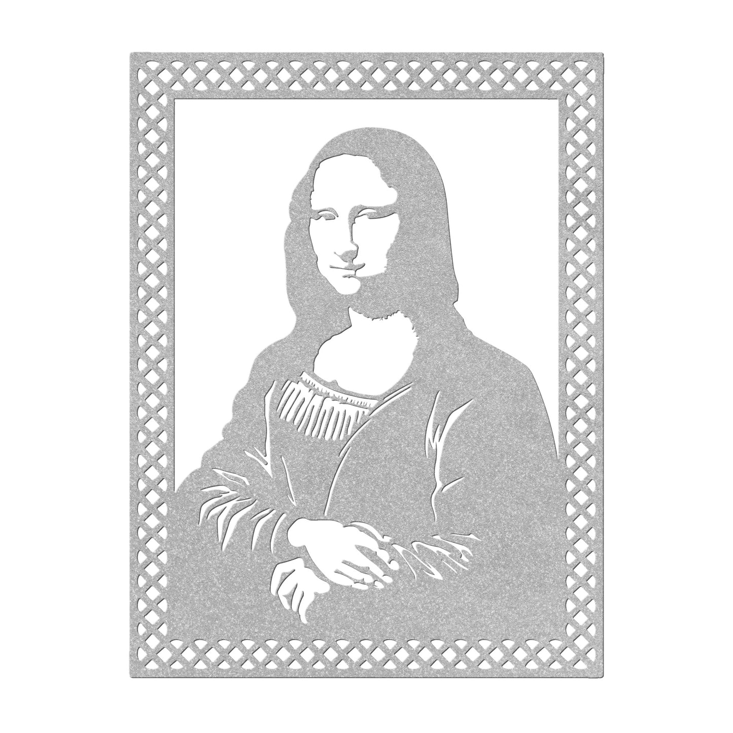 Da Vinci Beautiful Mona Lisa Metal Wall Art