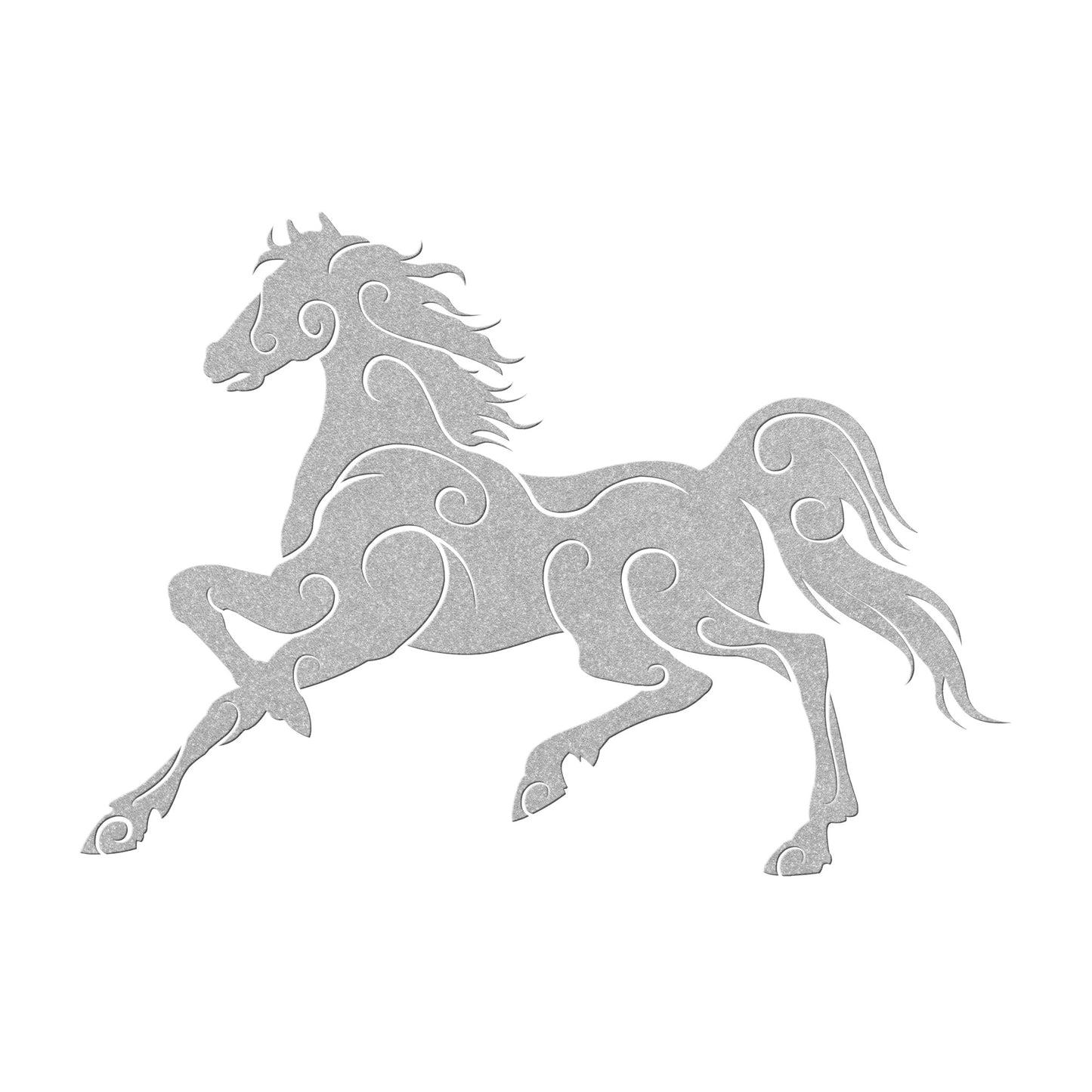 Dazzling Horse Metal Wall Art