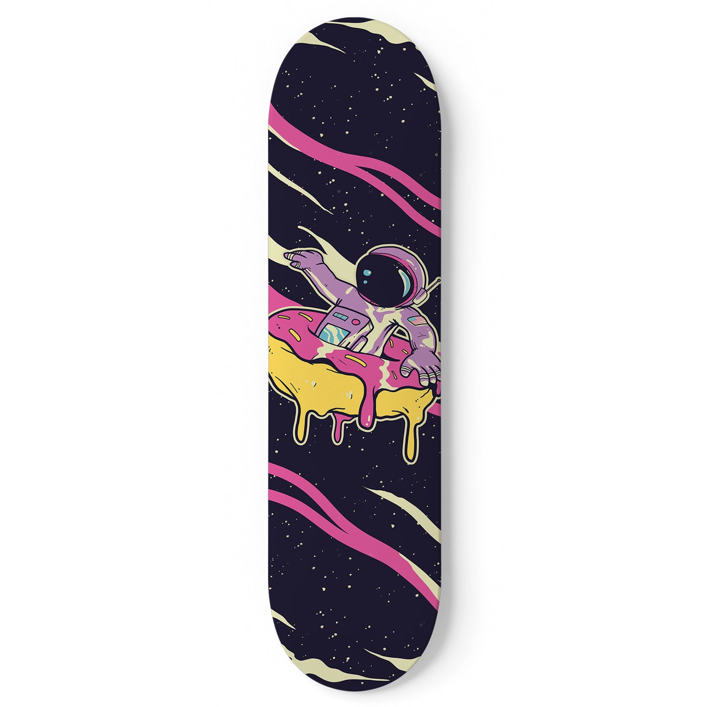 Donut Planet Adventure Skateboard Wall Art