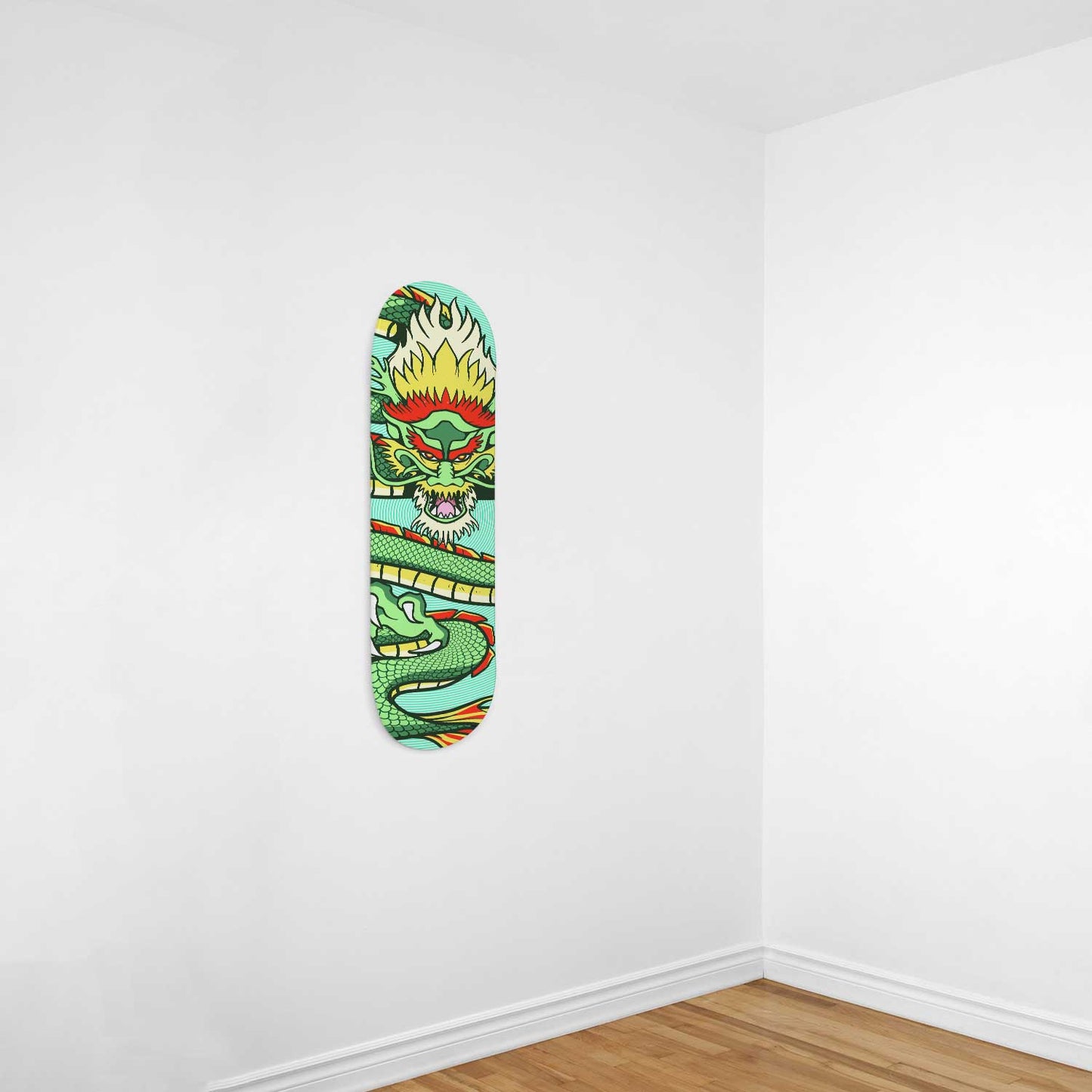 Dragon Shen Long Skateboard Wall Art