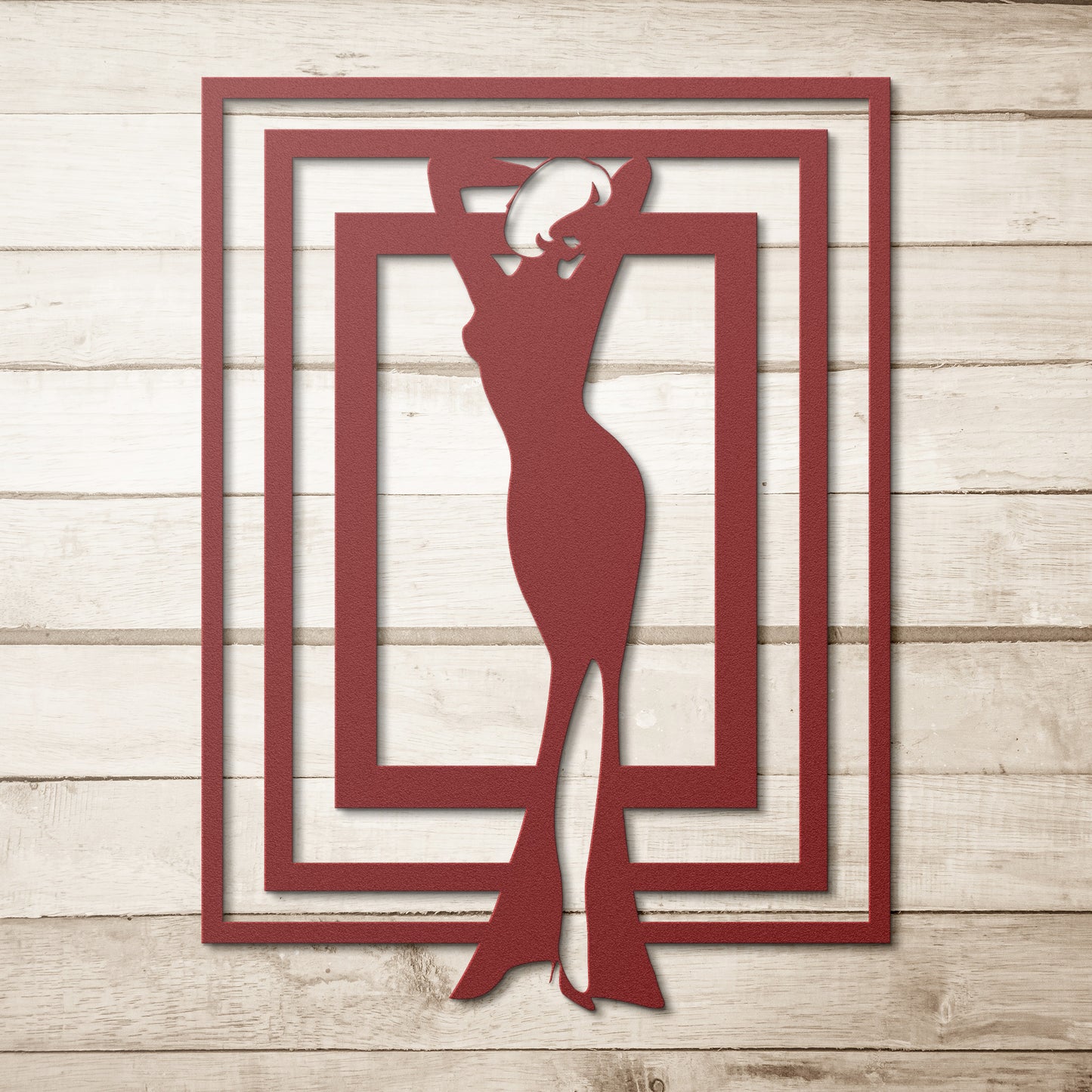 Fashion Portal Frame Metal Wall Art