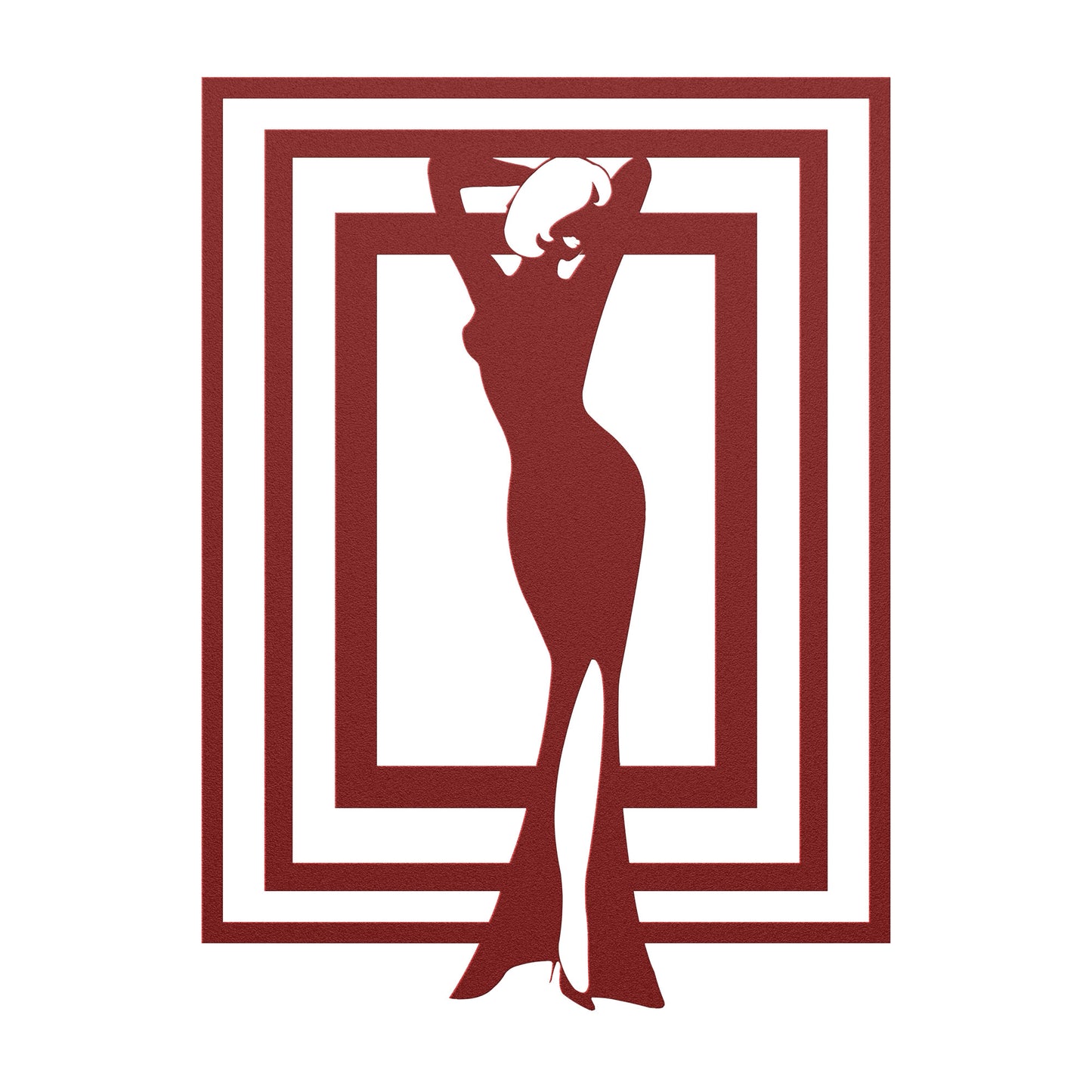 Fashion Portal Frame Metal Wall Art