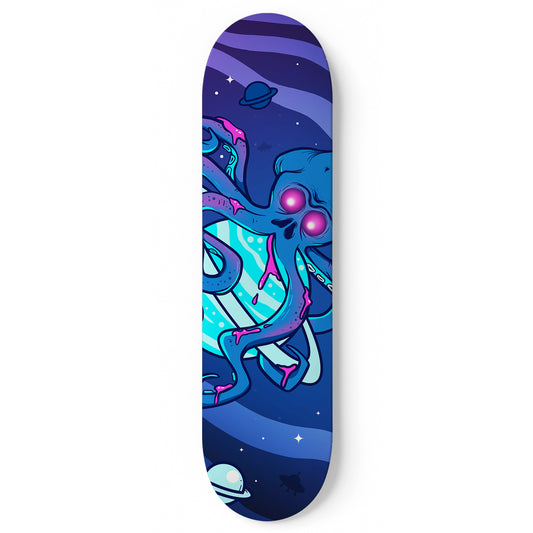 Galactic Tentacles Skateboard Wall Art