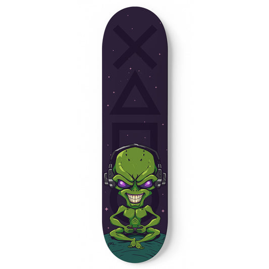 Galaxy Gaming Skateboard Wall Art