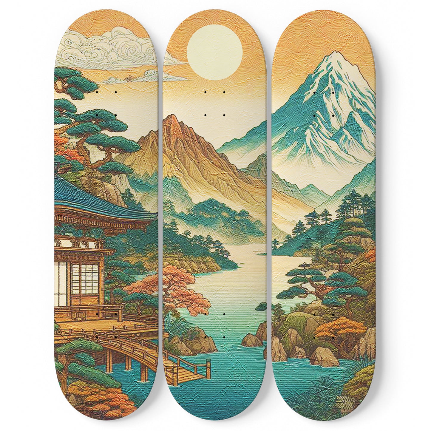 Japanese Wall Art 5.0#3 Deck Skateboard Wall Art