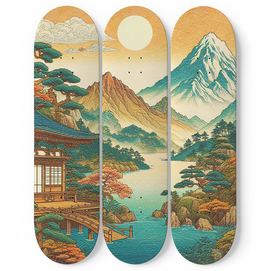 Japanese Wall Art 5.0#3 Deck Skateboard Wall Art