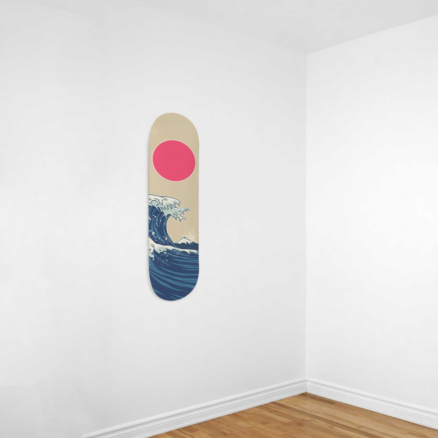 Japanese Waves Skateboard Wall Art