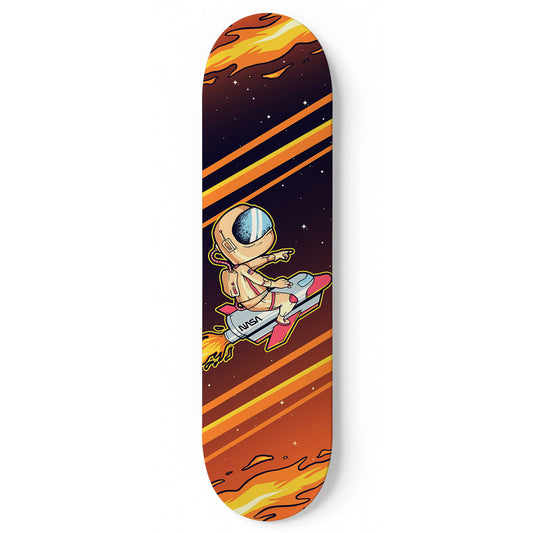 Jetride Adventure Skateboard Wall Art