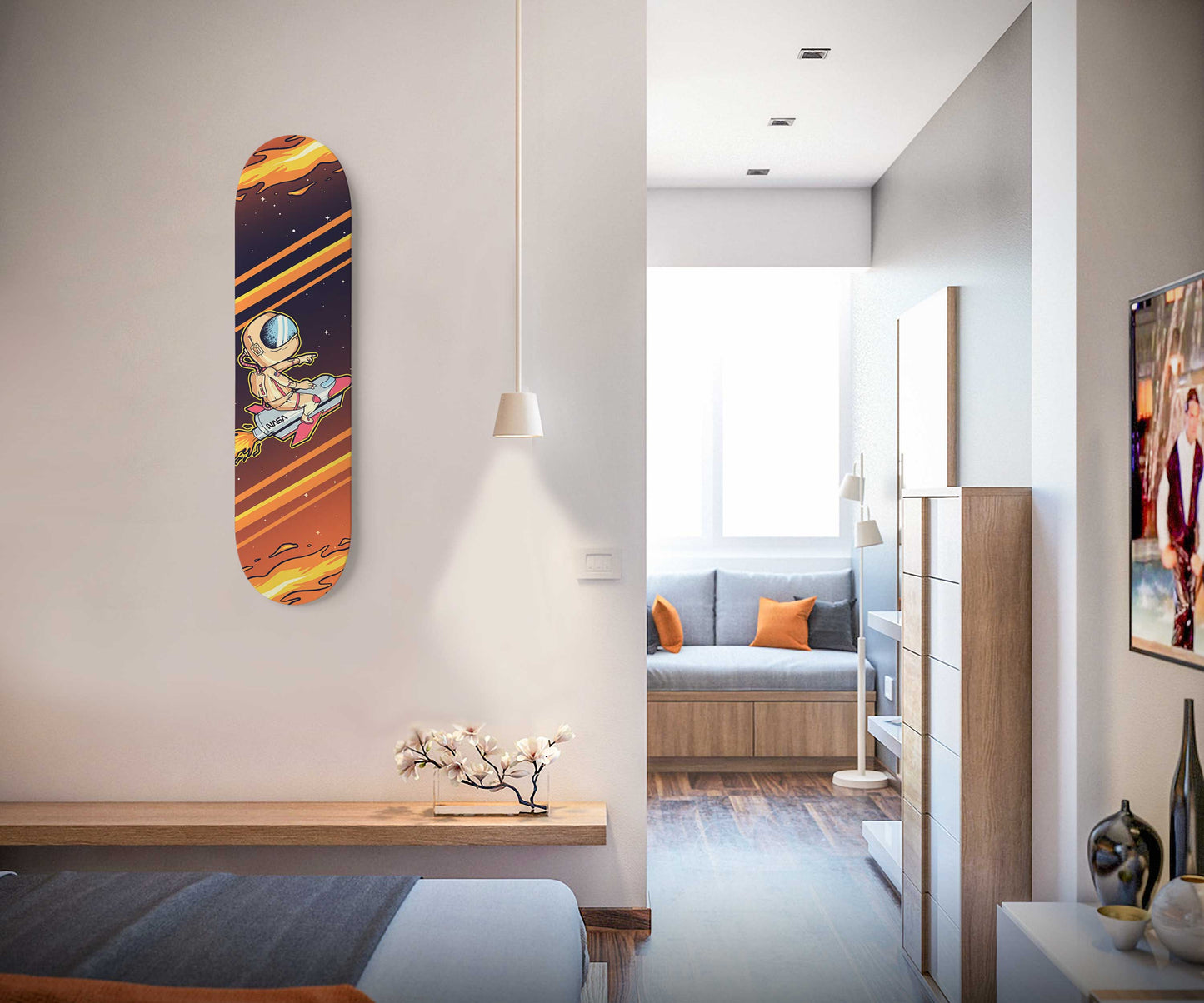 Jetride Adventure Skateboard Wall Art