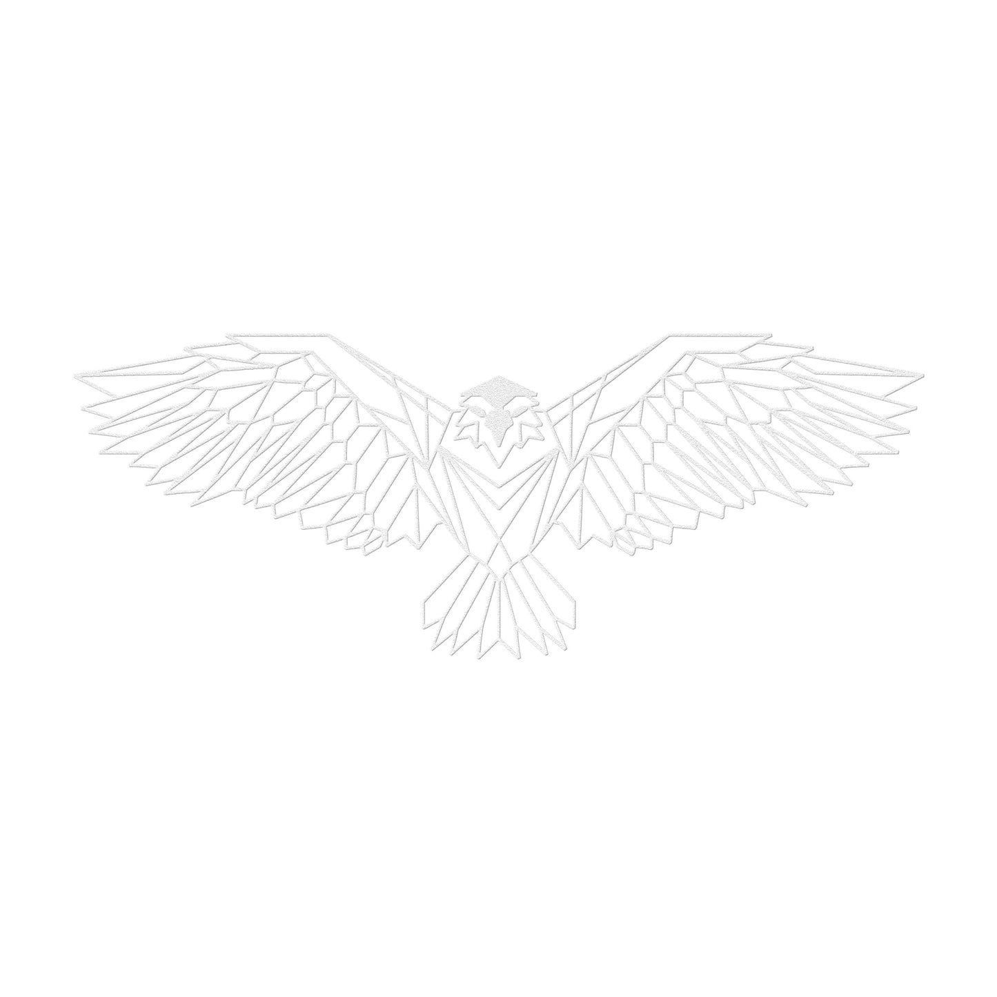 Magnificent Owl Spreading Wings Metal Wall Art