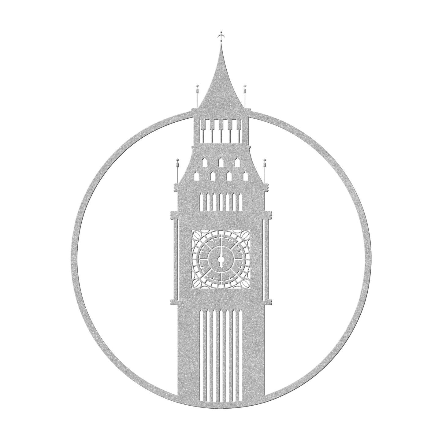 Magnificient Londons Big Ben Metal Wall Art