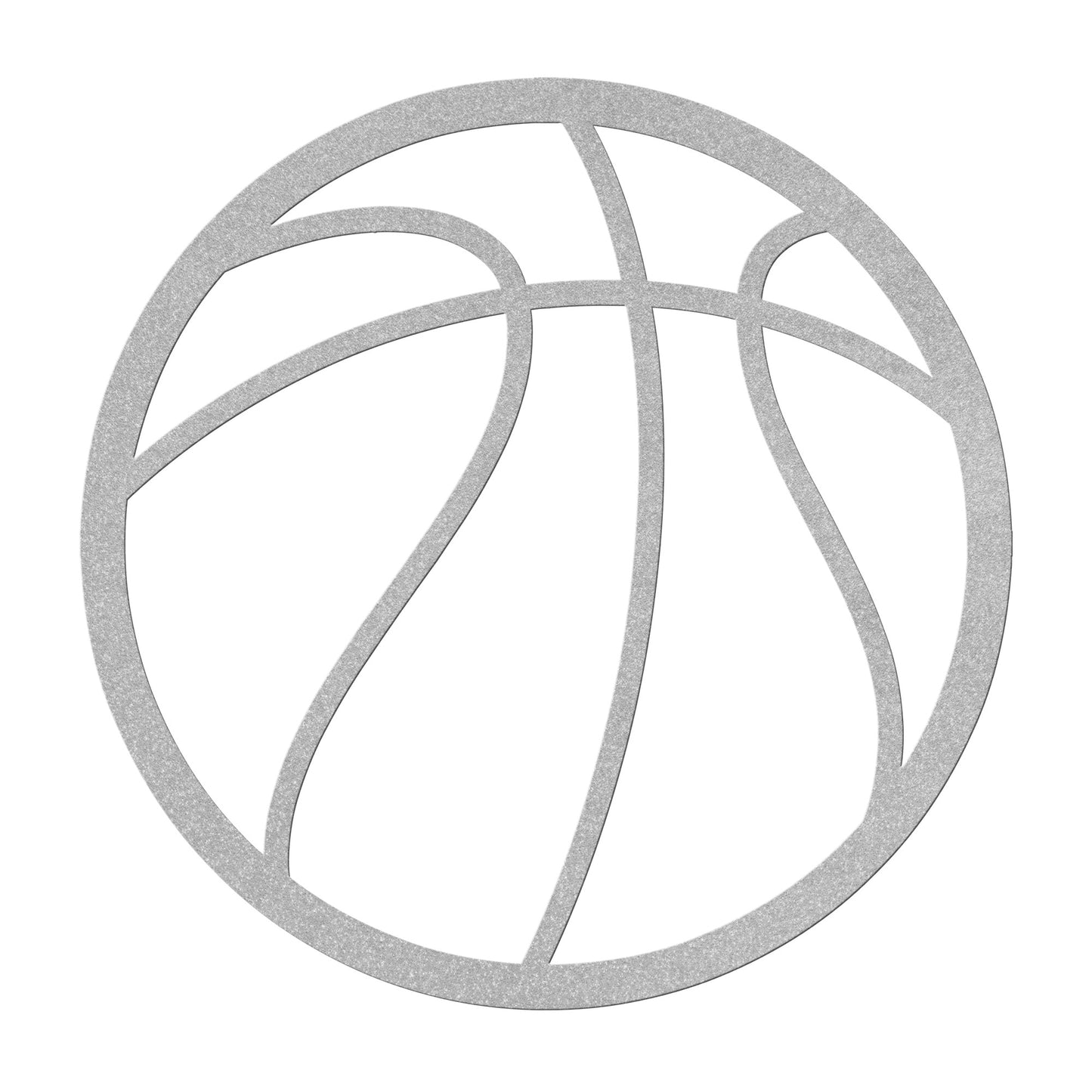 Playing Basketball Metal Wall Art