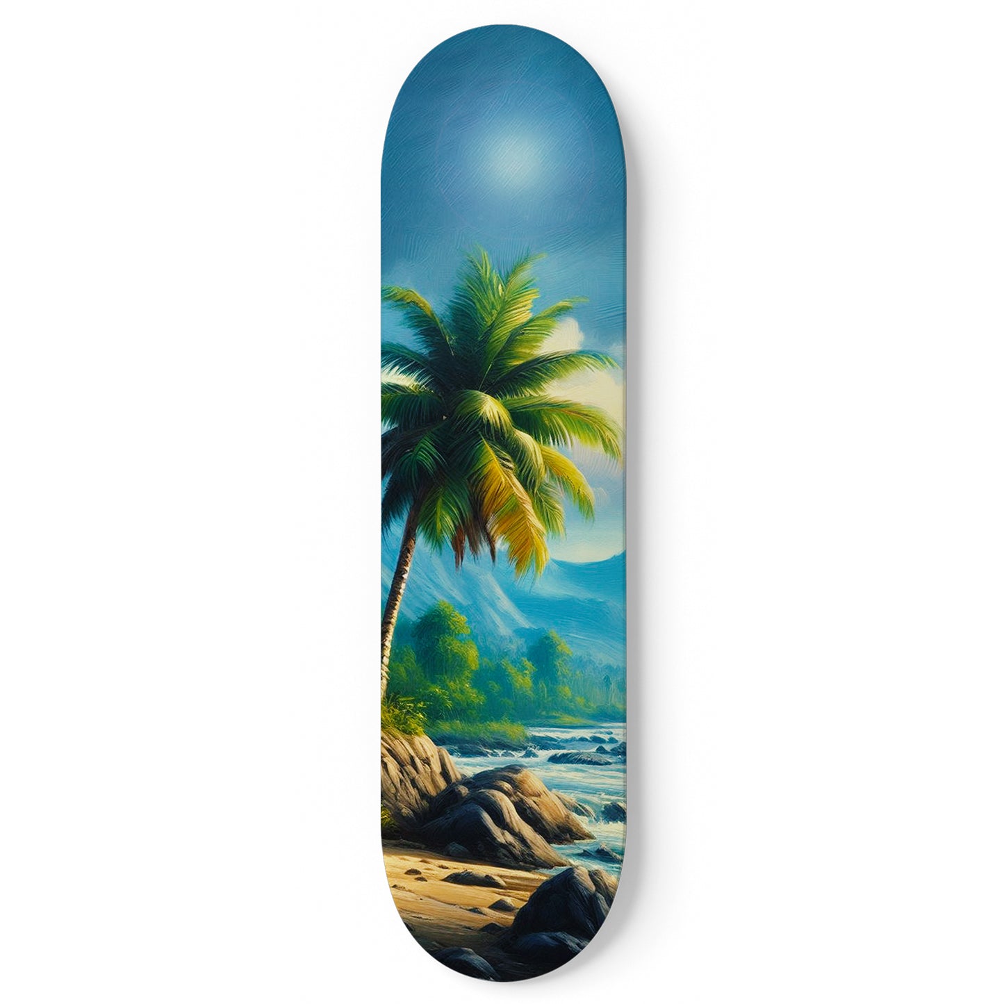 River 1-Deck Skateboard Wall Art