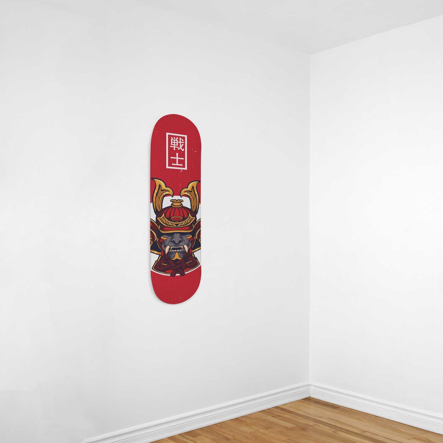 Samurai Legacy Skateboard Wall Art