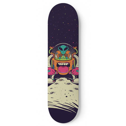Space Warrior Skateboard Wall Art