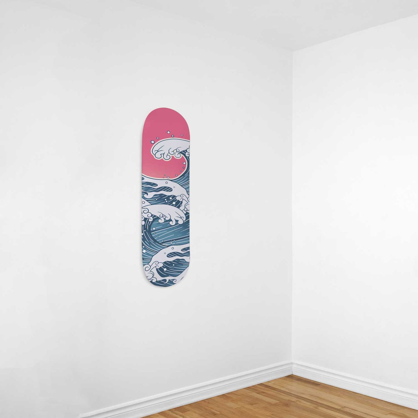 The Great Wave Off Kanagawa Skateboard Wall Art