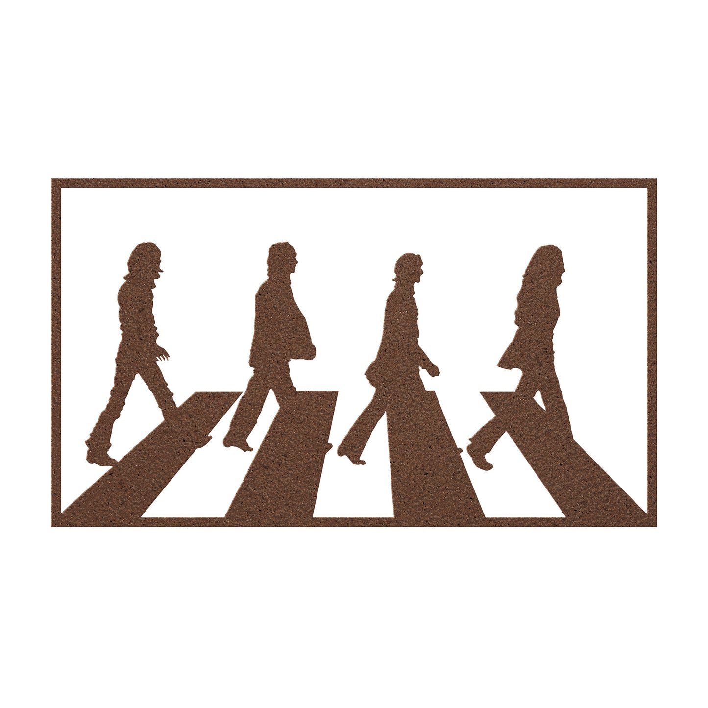 The Beatles Abbey Road Metal Wall Art