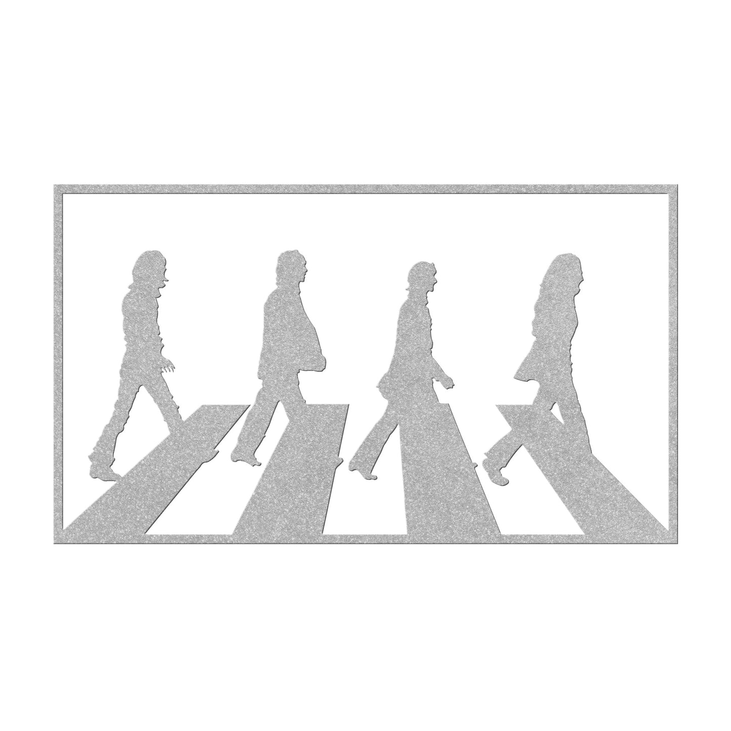 The Beatles Abbey Road Metal Wall Art