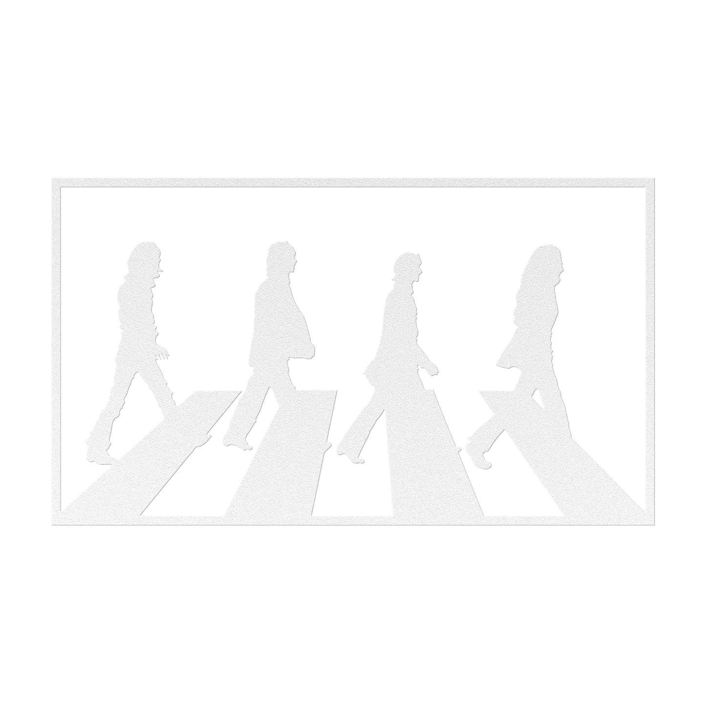 The Beatles Abbey Road Metal Wall Art