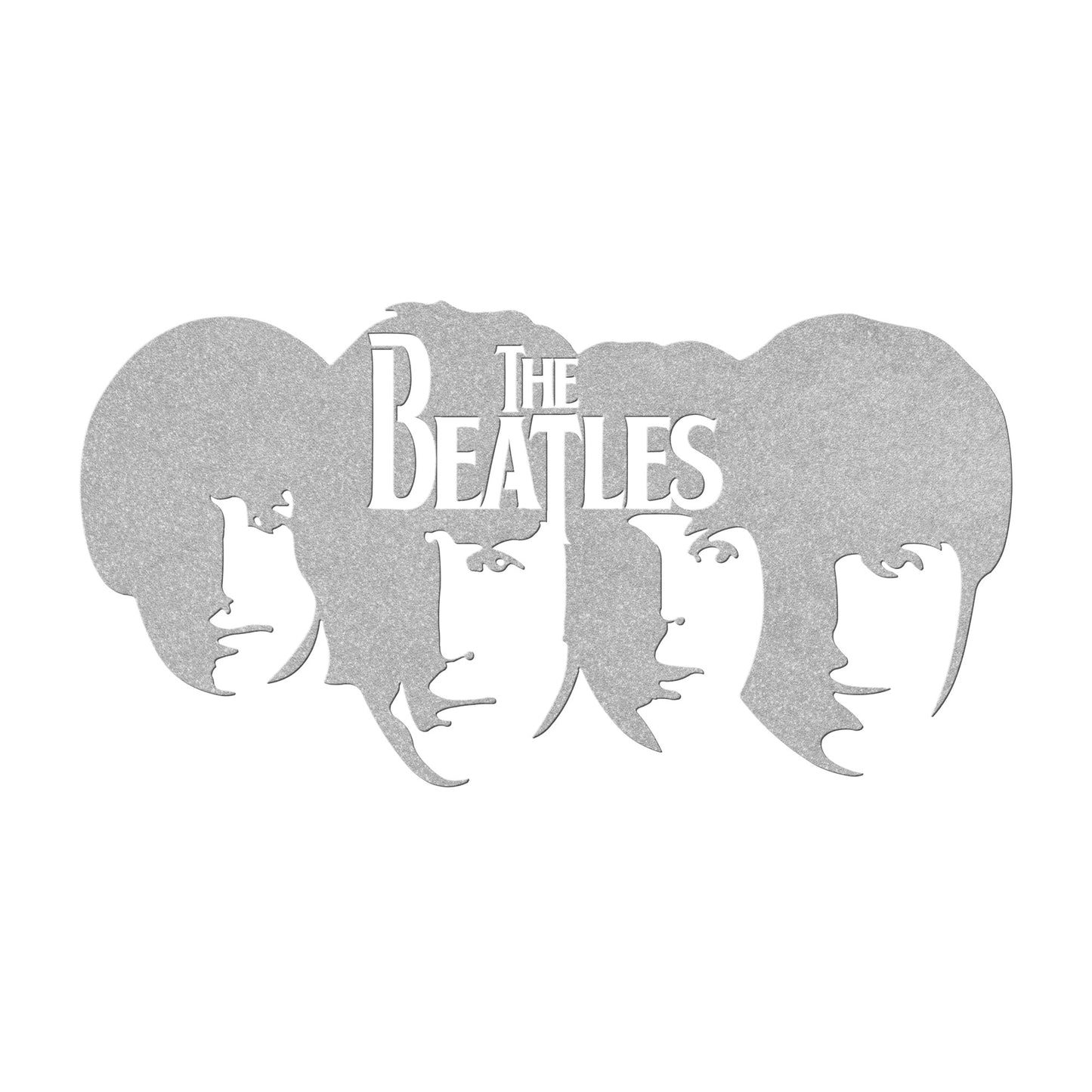 The Beatles Face Metal Wall Art