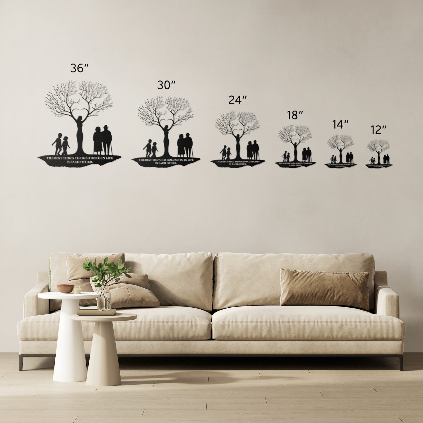 Tree of Life Woman Metal Wall Art