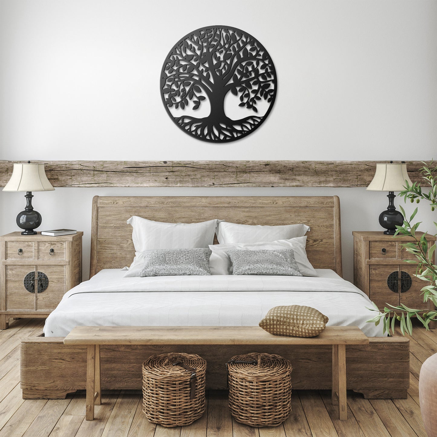 Beautiful Tree of Life Metal Wall Art
