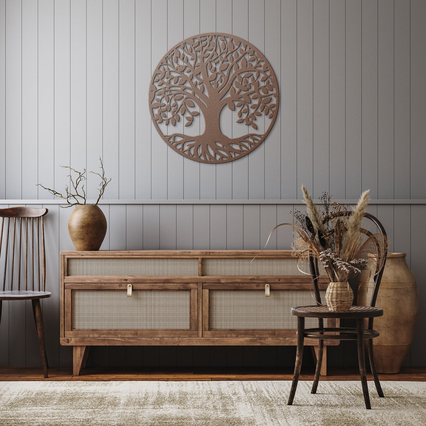 Beautiful Tree of Life Metal Wall Art