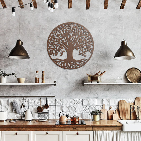 Beautiful Tree of Life Metal Wall Art