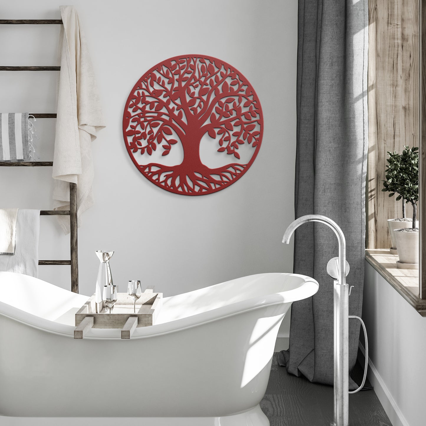 Beautiful Tree of Life Metal Wall Art