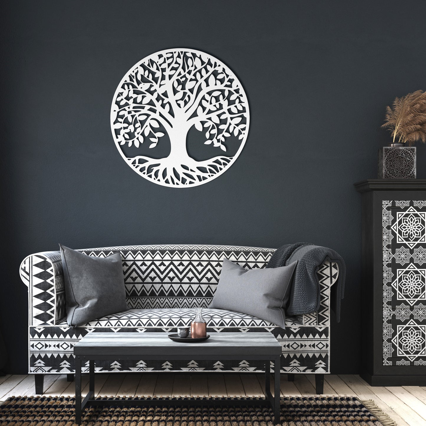 Beautiful Tree of Life Metal Wall Art