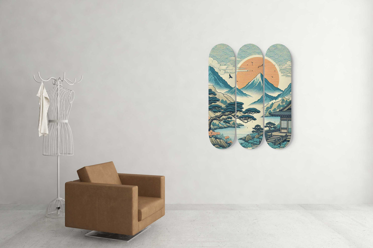 Japanese Wall Art 2.0#3 Deck Skateboard Wall Art