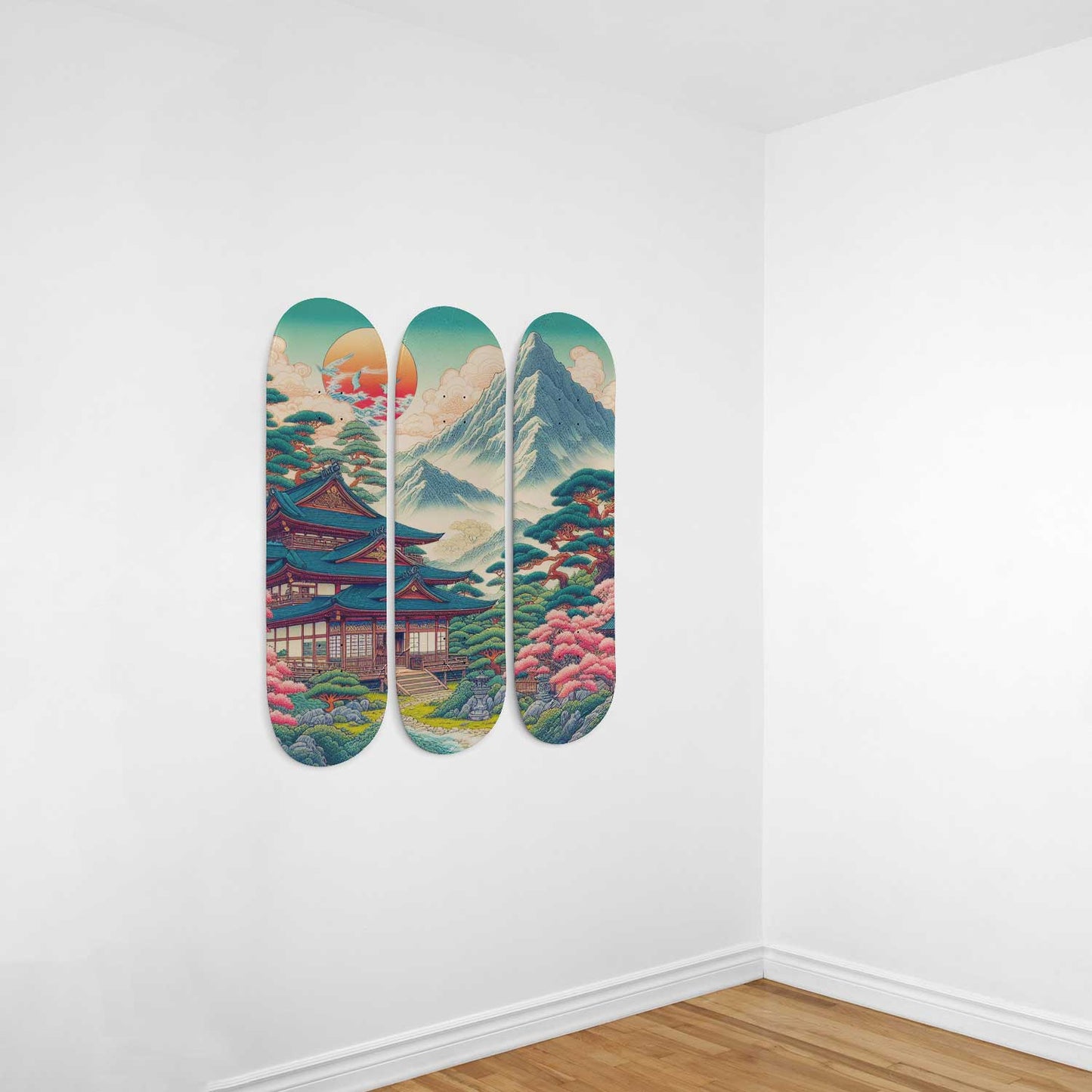 Japanese Wall Art 3.0#3 Deck Skateboard Wall Art