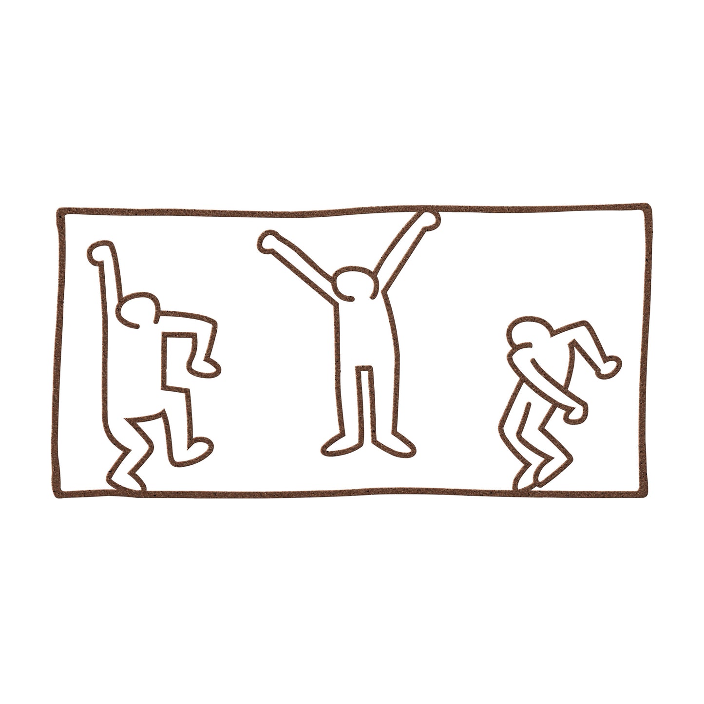 Keith Haring the DANCE Metal Wall Art