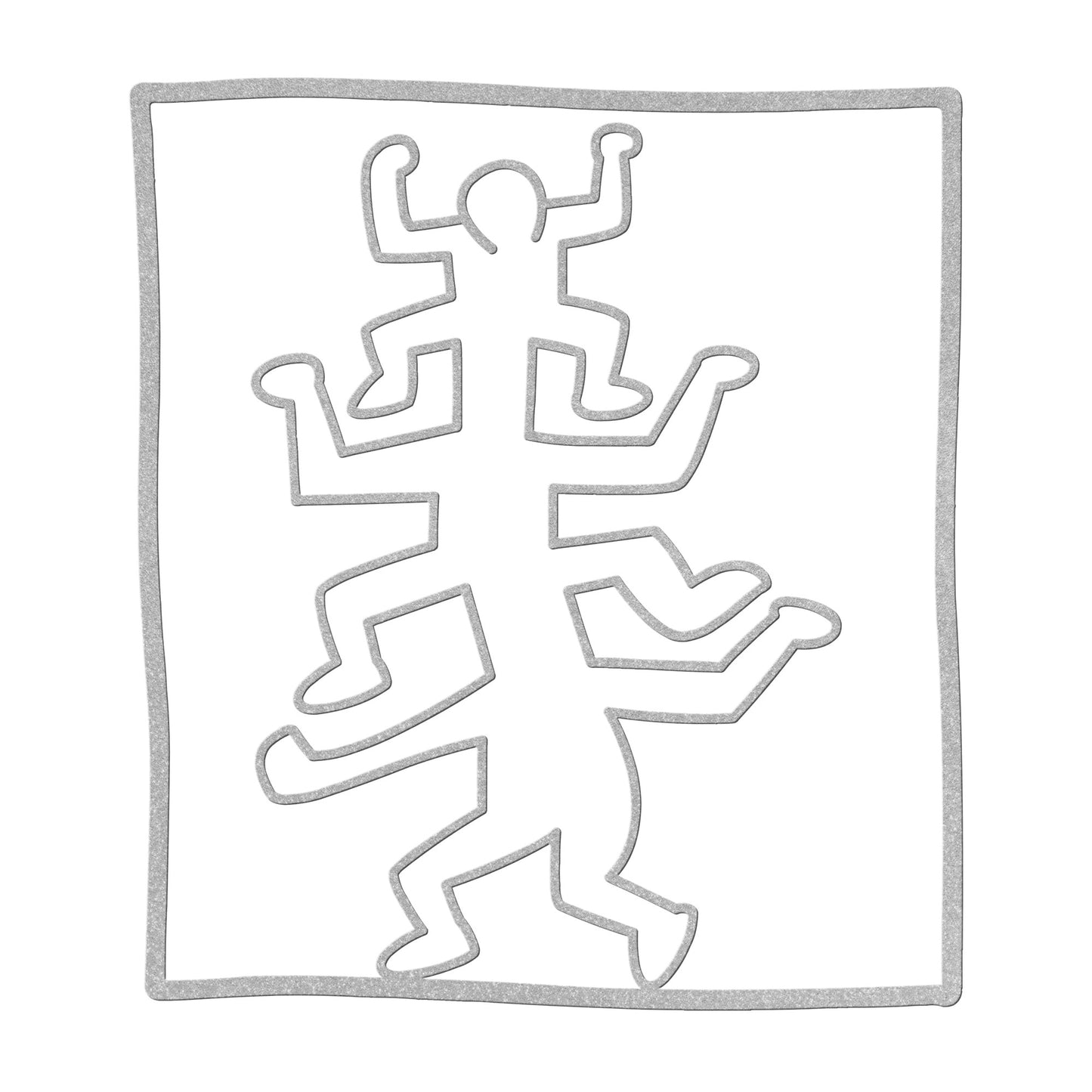 Keith Haring GROWING SUITE Metal Wall Art