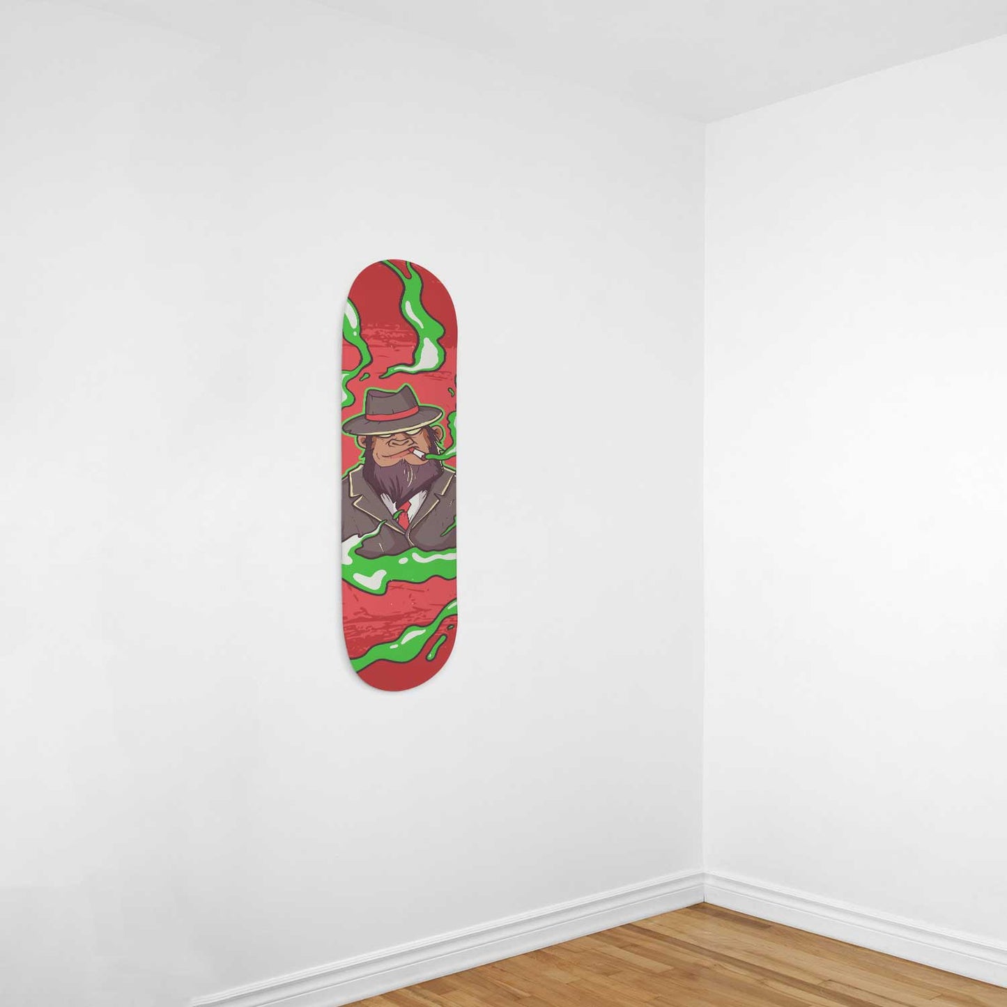 Mafia Monkey Skateboard Wall Art
