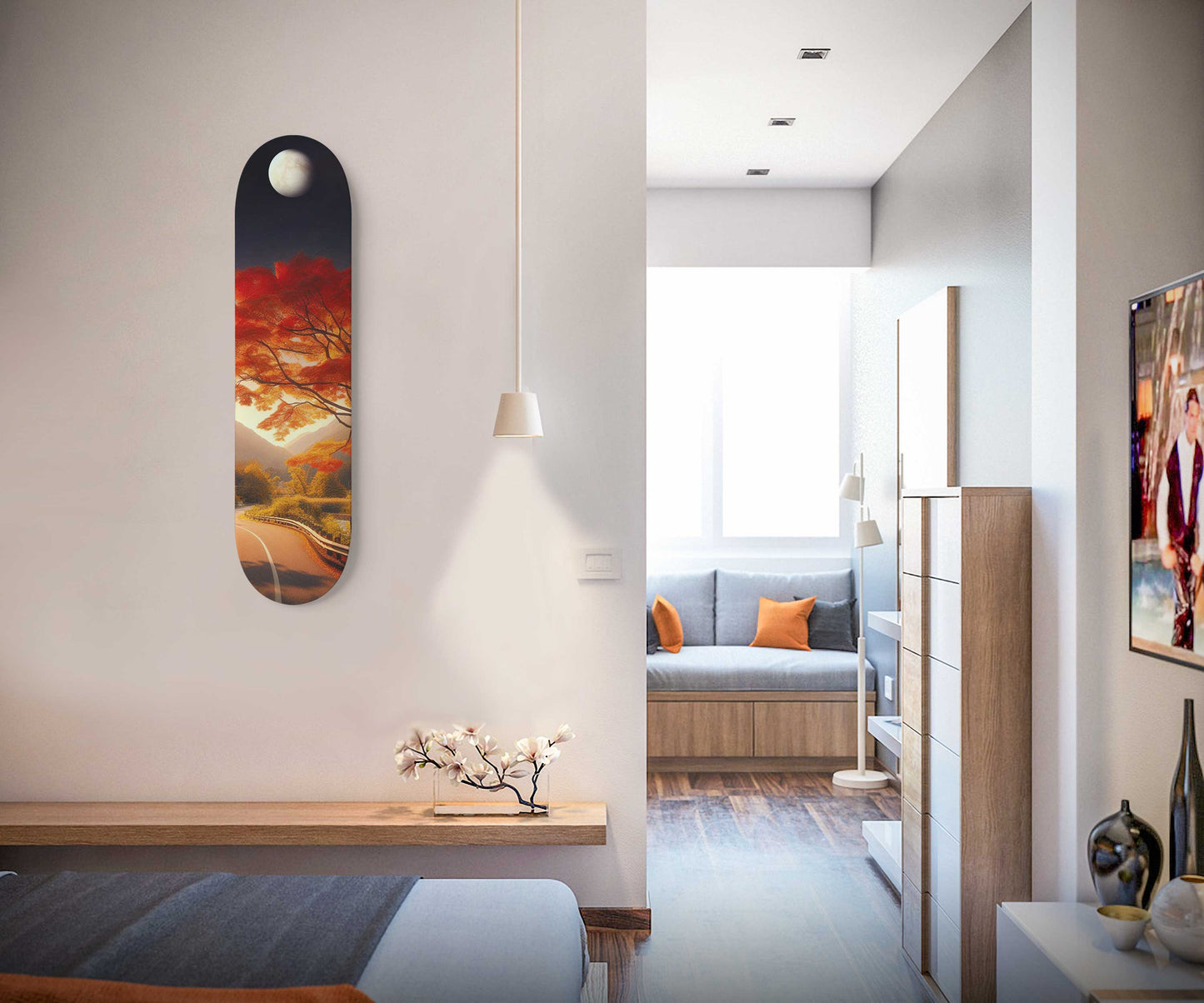 Maple Tree  1-Deck Skateboard Wall Art