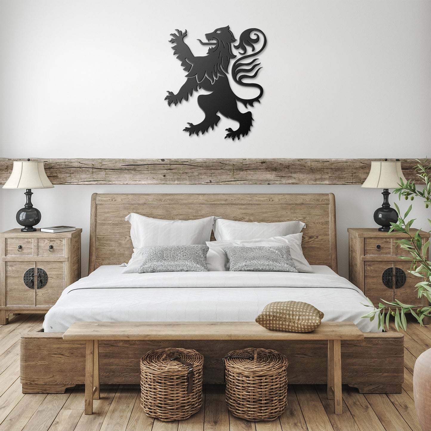 Scottish Lion Rampant Metal Wall Art
