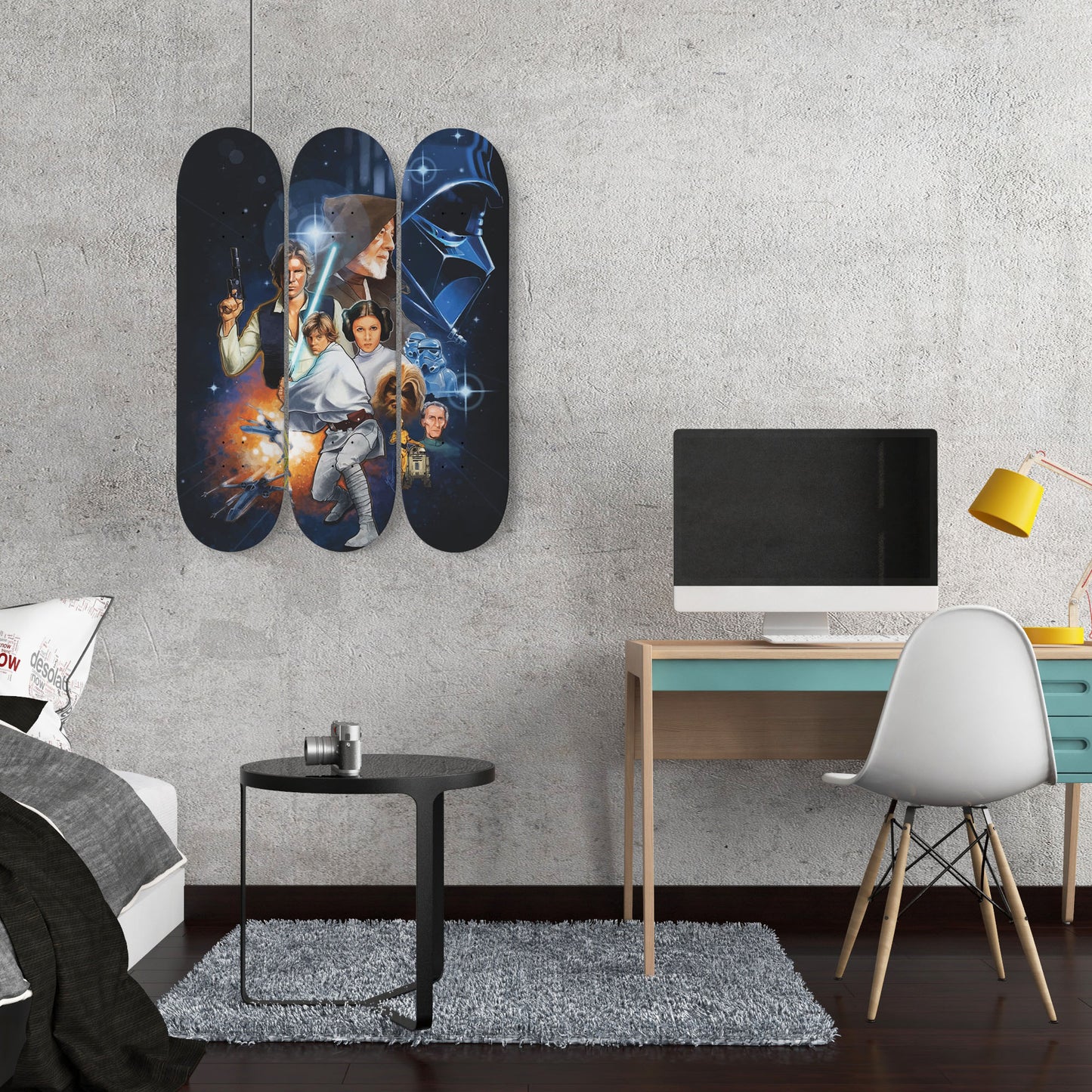Star Wars - Characters - 3-piece Skateboard Wall Art