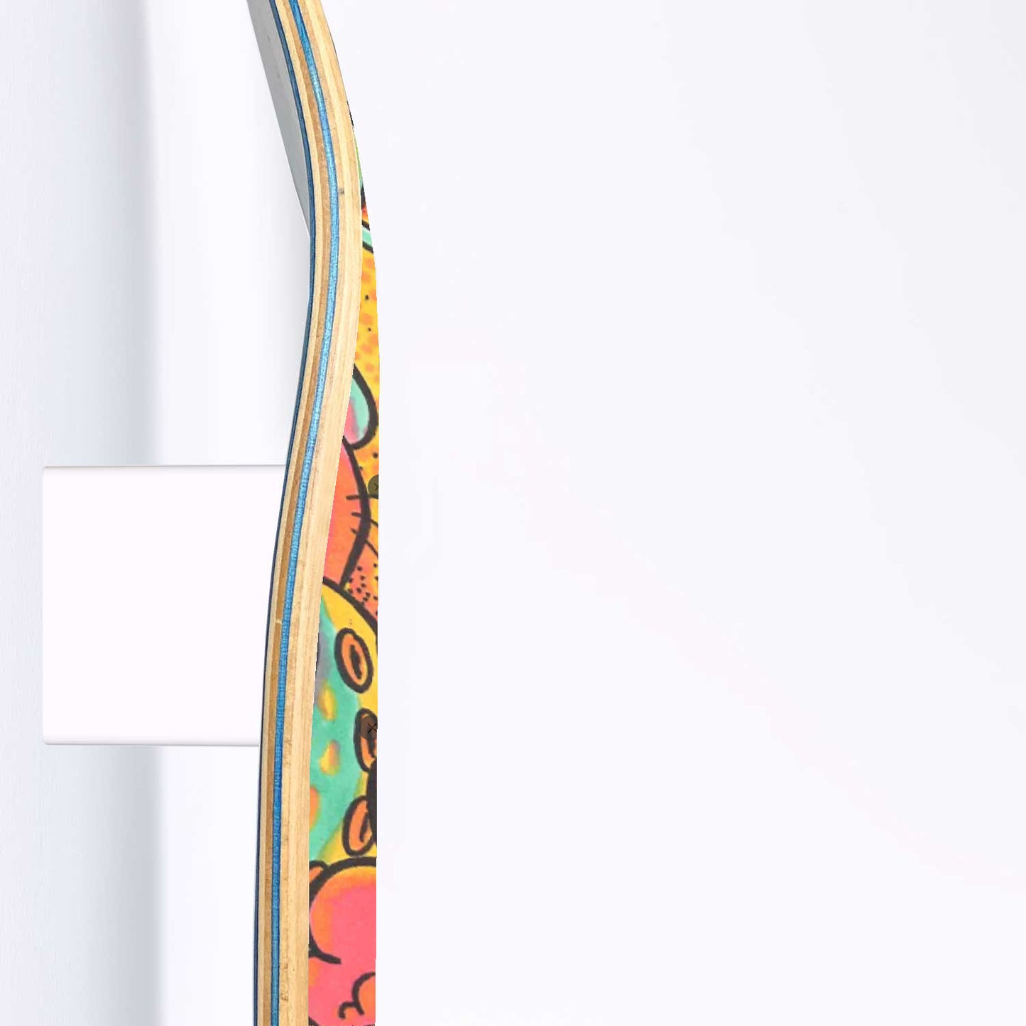 California Doodles - Skateboard Wall Art