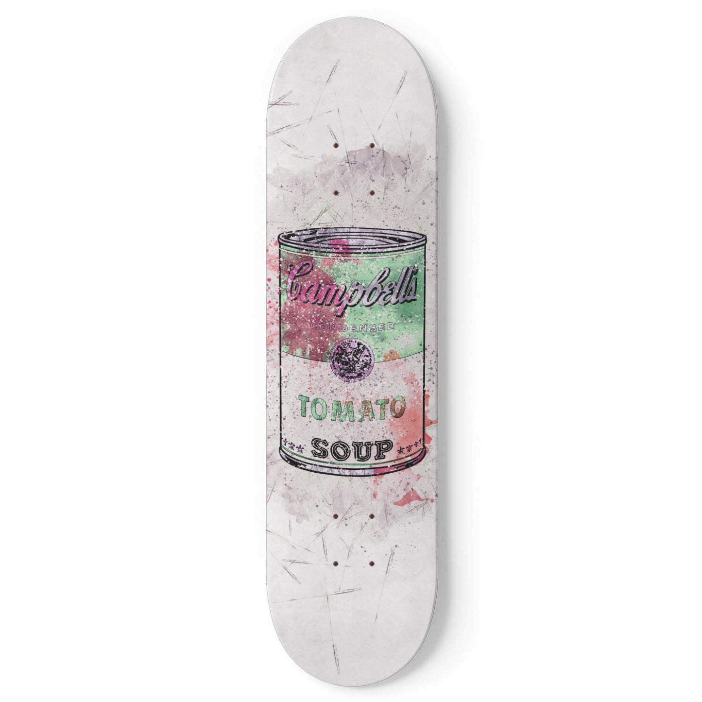 Skateboard Retro Pop Art Wall Art, Tomato Soup - Campbell Soup