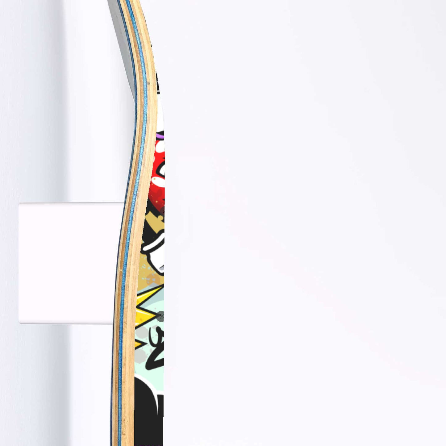 Graffiti - Cute Colorful Stickers Skateboard Wall Art