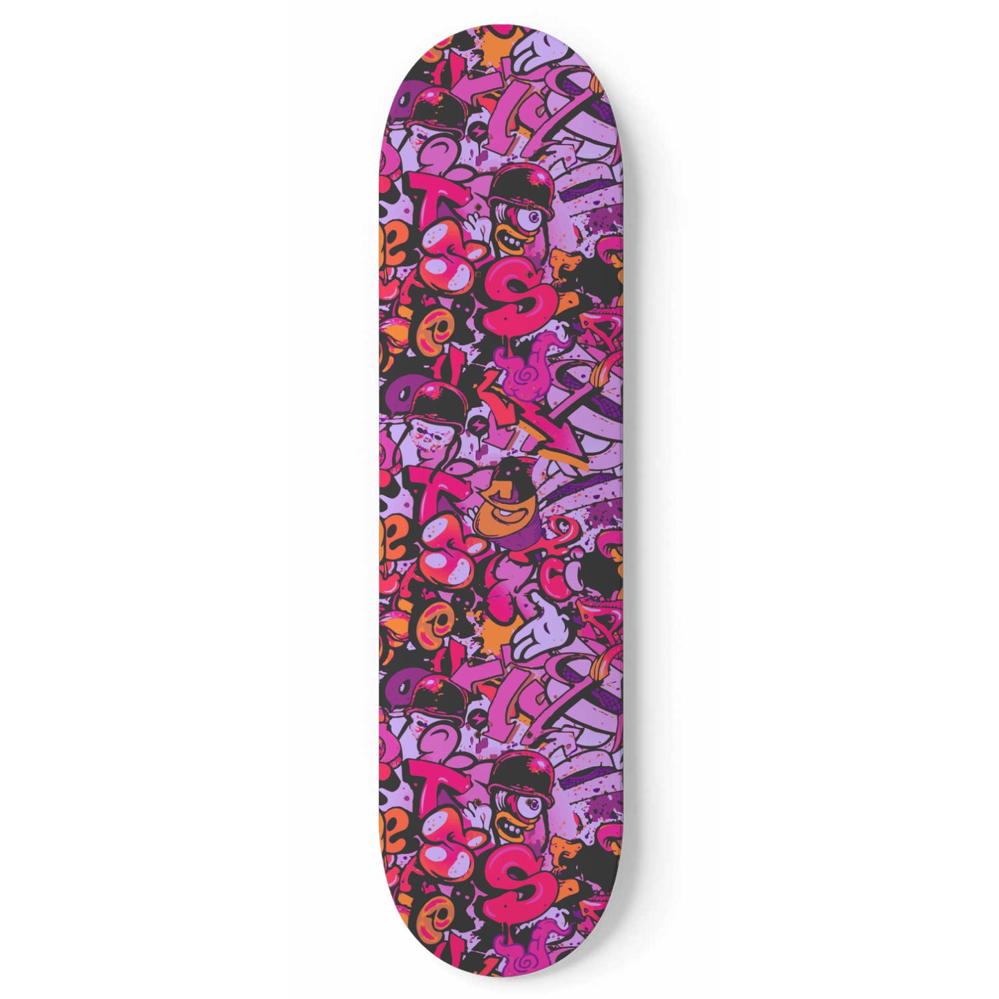 Graffiti - World 04 Cute 1 piece Skateboard Wall Art