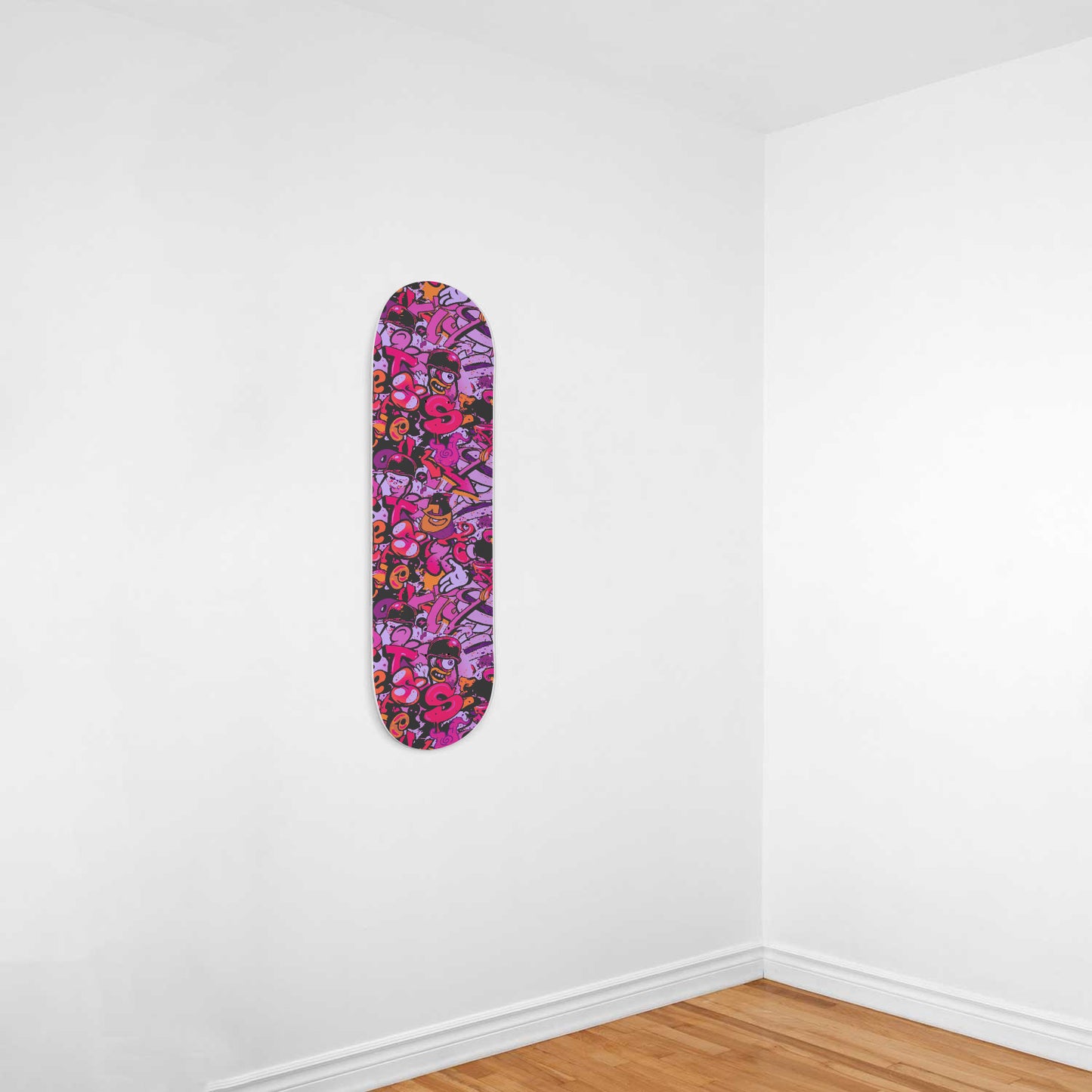 Graffiti - World 04 Cute 1 piece Skateboard Wall Art