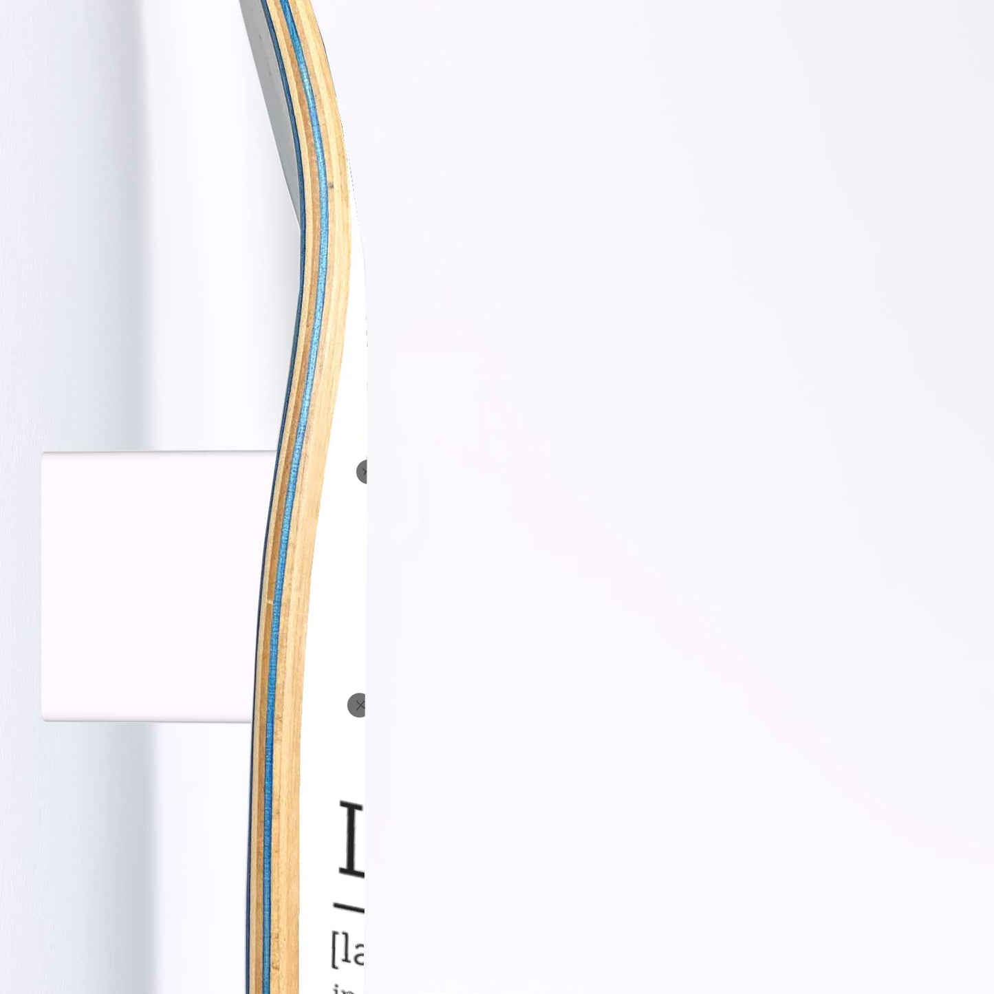 Lag Definition Wall Art - White Skateboard Wall Art