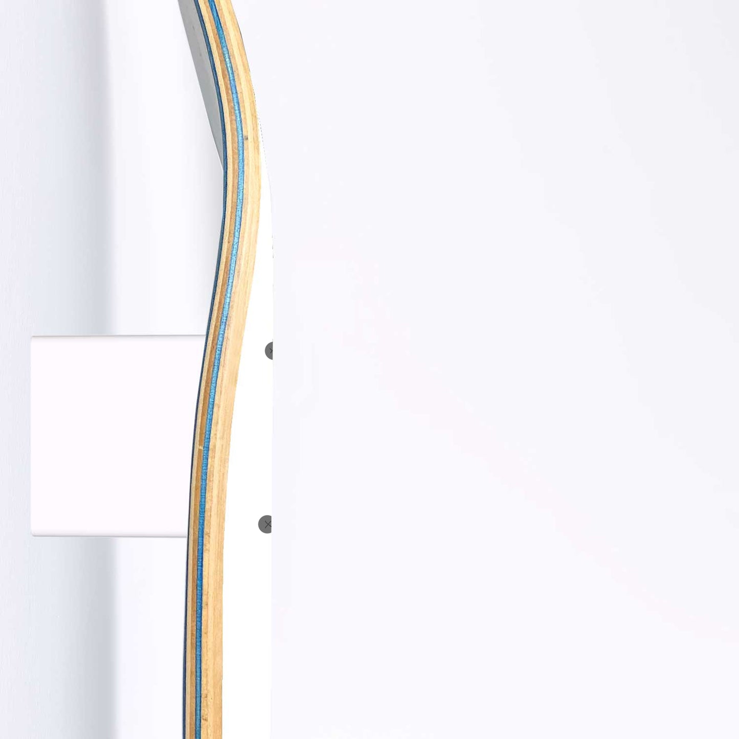 Gamepad buttons - White Skateboard Wall Art