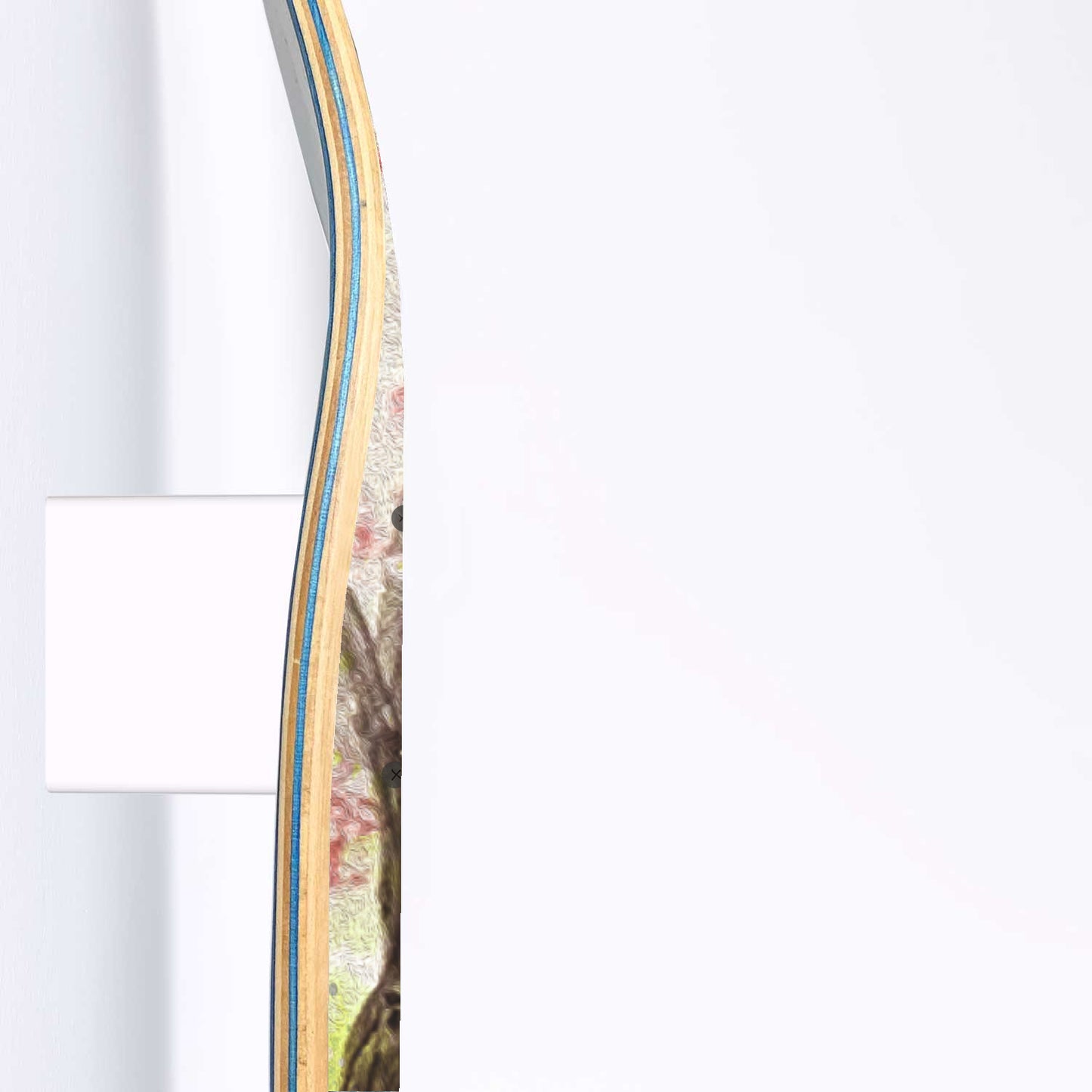 Cherry Blossom Tree Painting 3-piece Skateboard Wall Art