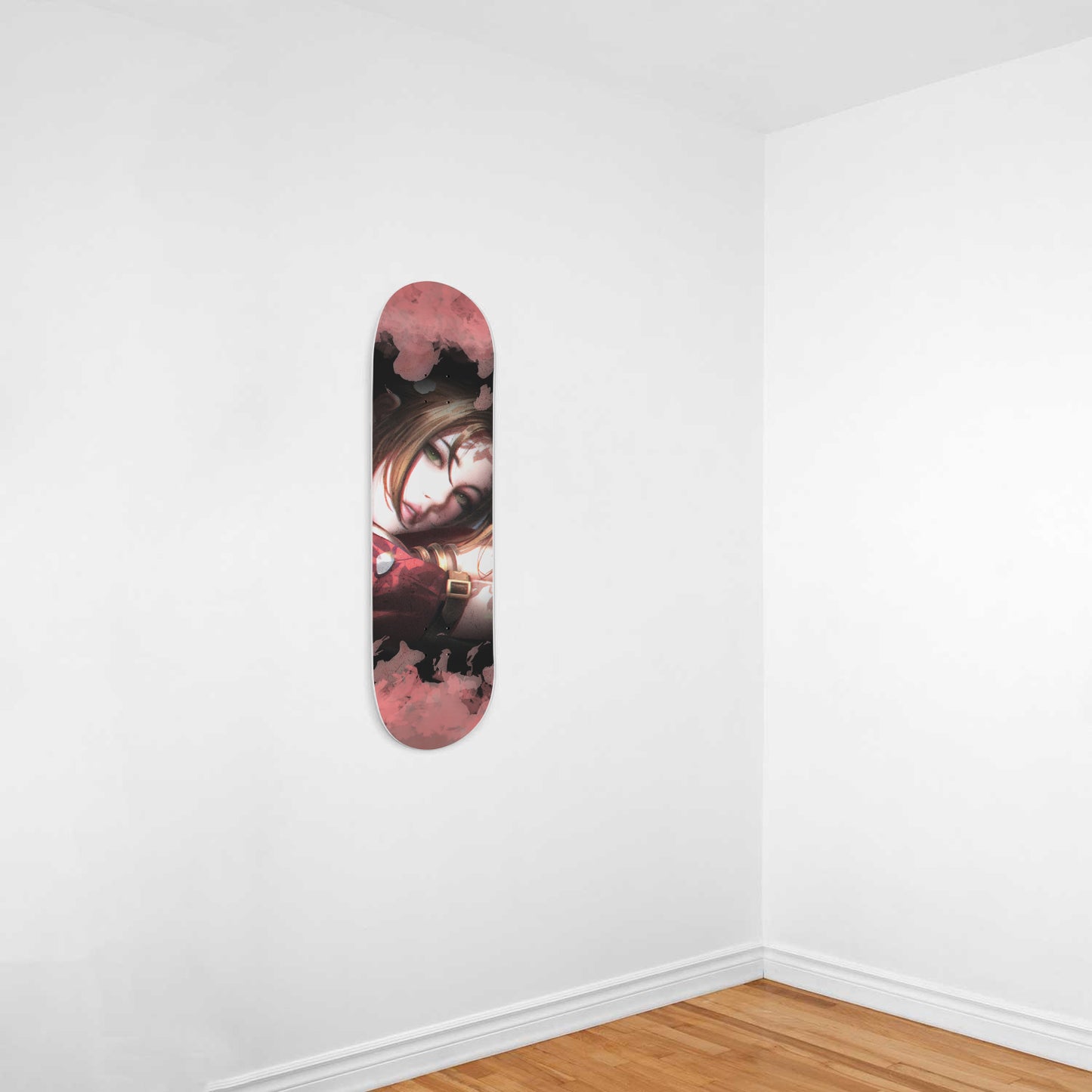 Final Fantasy 7 - Aerith Gainsborough Wall Art, Skateboard Wall Art