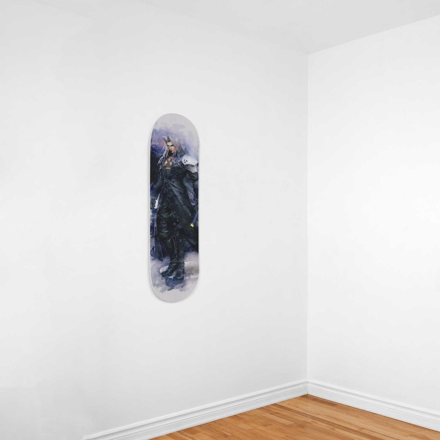 Final Fantasy 7 - Sephiroth Painting, Skateboard Wall Art
