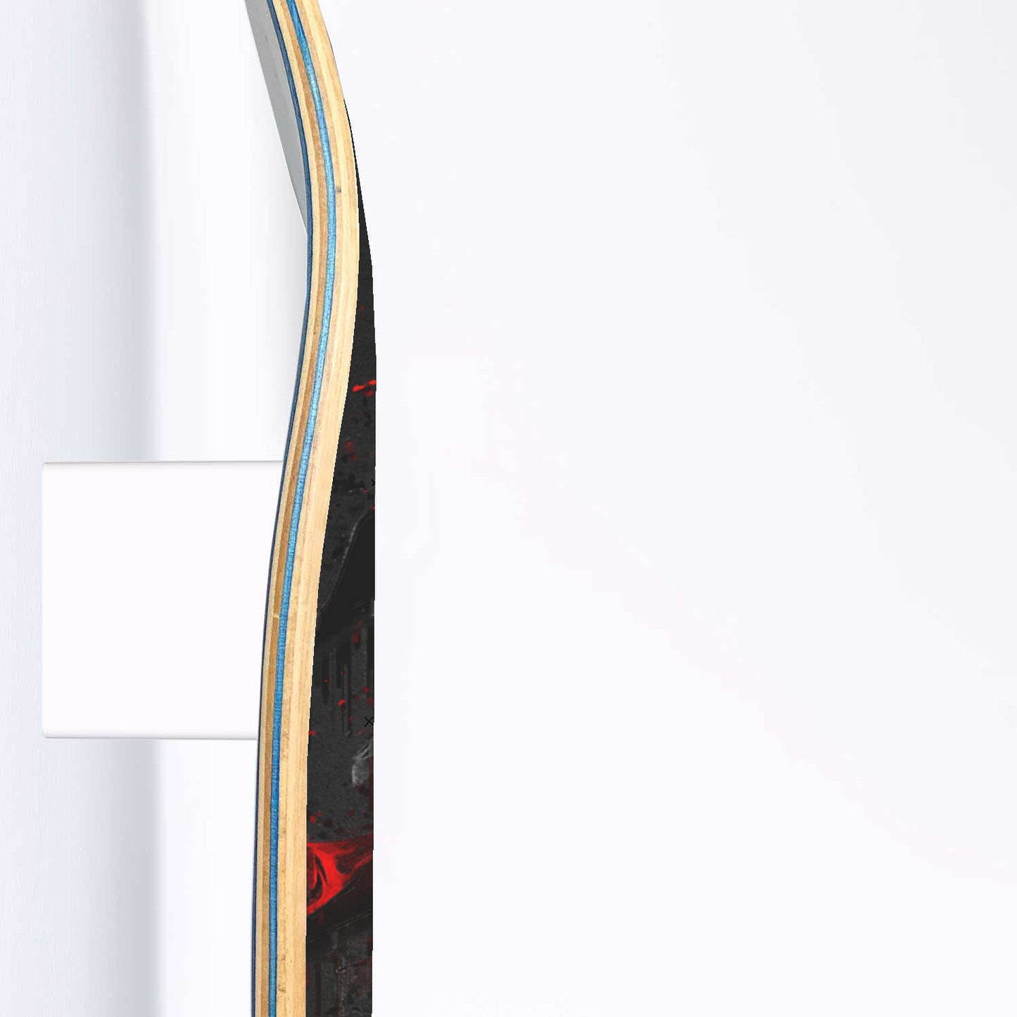 Final Fantasy | Vincent Valentine Sketch Paint 3piece Skateboard Wall Art