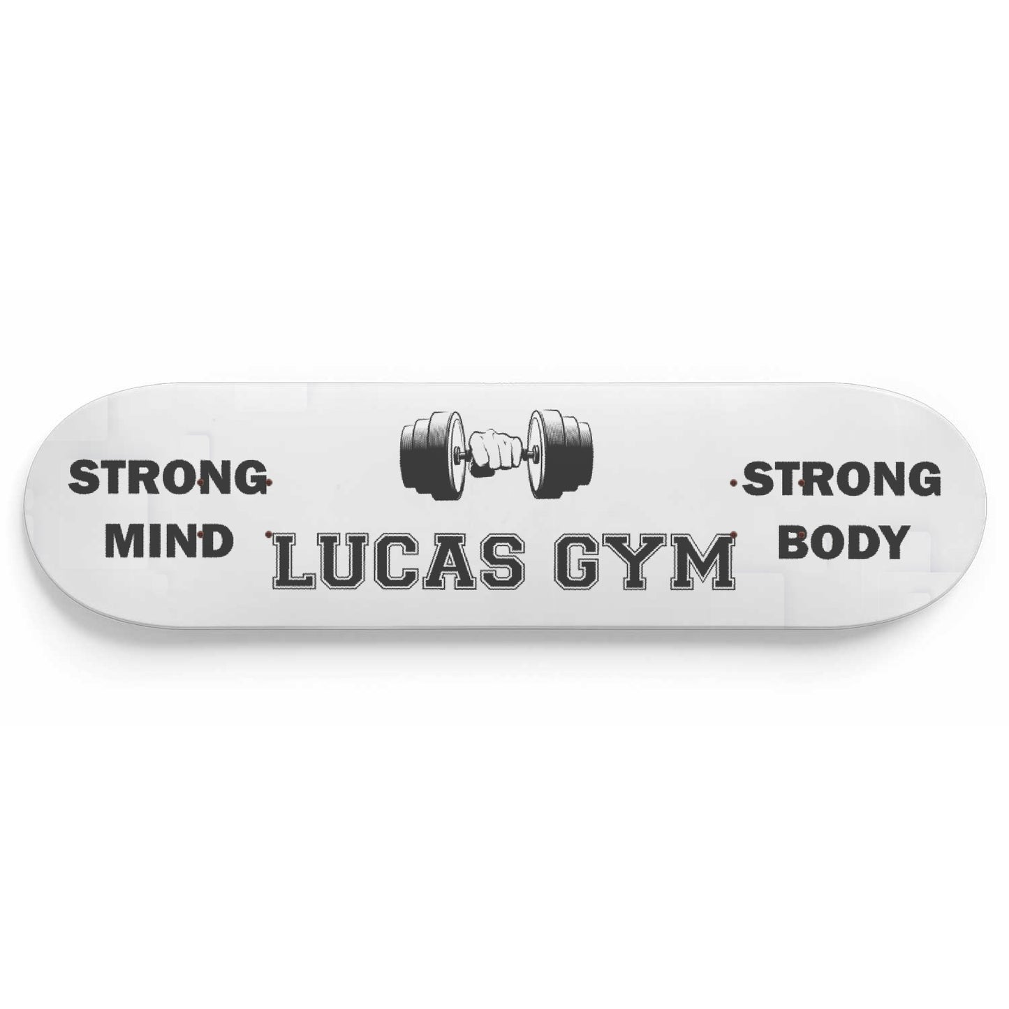 Personalized Gym Wall Decal Home Gym Wall Art Vol. 10 - Skateboard Wall Art